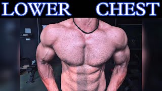 LOWER CHEST WORKOUT  SUPERSET CHEST WORKOUT 🔥🔥 [upl. by Nim]