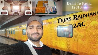 Tejas Rajdhani 🚆 New Delhi To Patna 🧳  2AC  Train No12310  IRCTC  2nd AC  Rohit Kashyap [upl. by Fletch]