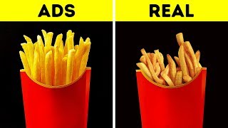 FOOD IN COMMERCIALS VS IN REAL LIFE [upl. by Conyers]