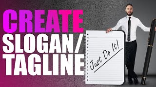 How To Create A Tagline Or Slogan Agency Process [upl. by Nyledam]