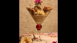 Glace Maison aux Pétales de Roses et Ratafias Recettes Bio et Sans Gluten Animées [upl. by Jaquelyn]