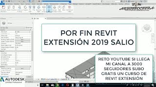 Revit Extension 2019 por sale a la luz [upl. by Rawden783]