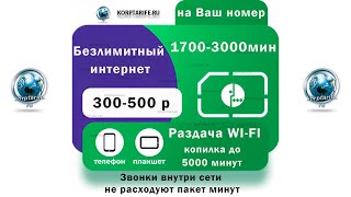 Безлимитный интернет Мегафон для телефонов Май 2024 [upl. by Redliw]