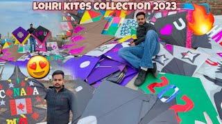 Lohri kites collection 2023 😍 [upl. by Itirp635]