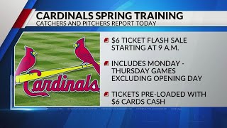 Cardinals catchers and pitchers report for spring training today [upl. by Canale]