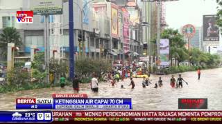 Kawasan Elit Kelapa Gading Banjir 70 Sentimeter [upl. by Macnamara]