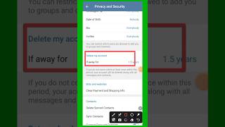 how to delete telegram account permanently techpillow accountmanagement [upl. by Esilrahc649]