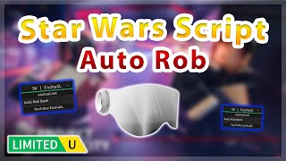 UGC LIMITED STAR WARS Project Vardos City  Auto Rob Bank Script [upl. by Awad807]