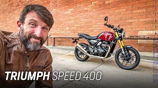 2024 Triumph Speed 400 Review  Daily Rider [upl. by Ekaj694]