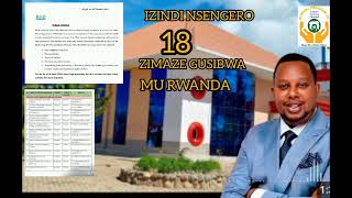 IZINDI NSENGERO 18 zamaze gukurwaho burundu zirimo nurwa HARERIMA ntizikemerewe gukorera mu RWANDA [upl. by Attennod235]