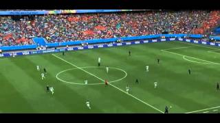 GOL de Van Persie Espanha 1 x 5 Holanda Copa do Mundo 2014 13062014 [upl. by English]