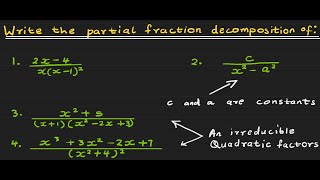 Partial fraction Part 2 [upl. by Medrek]