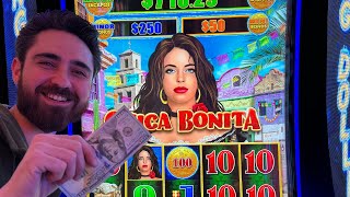 Can I Get a Jackpot on this Chica Bonita Lightning Link Slot [upl. by Kimberlee447]