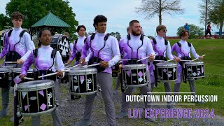 Dutchtown High School Indoor Percussion 2024 In the Lot [upl. by Len]