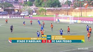 AGBADOU BADOBRE EMMANUEL  Défenseur Skills 2018  FC SAN PEDRO [upl. by Rape]