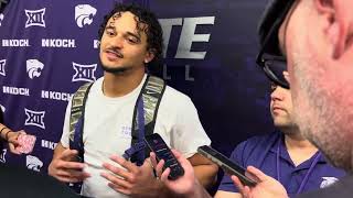 Kansas State Football CB Keenan Garber press conference following win over Arizona [upl. by Cliff]