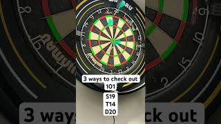 3 ways to check out 101  Darts Practice [upl. by Nnair]