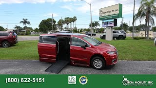 2024 Chrysler Pacifica with a Braunability Folding Side Entry Ramp [upl. by Matazzoni]