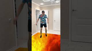 floor is Lava prank dad [upl. by Kceb]