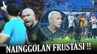 RADJA NAINGGOLAN NGAMUK KE WASIT KONOHA  Deretan Pemain Bintang Emosi ke Wasit amp Lawan di Liga 1 [upl. by Karee]