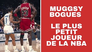 Muggsy Bogues le plus petit joueur en taille de la NBA nba muggsybogues basketball [upl. by Aicnorev]