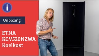 Unboxing ETNA KCV520NZWA Koelkast [upl. by Mosier670]