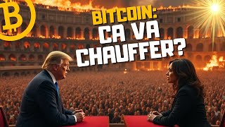 BITCOIN  VERS DEUX JOURS DE GROSSE VOLATILITE DEBAT TRUMPHARRIS  CPI [upl. by Anbul]