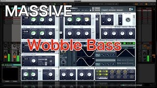 Wobble Bass（ワブルベース）の作り方 《Massive 使い方》（Sleepfreaks DTMスクール） [upl. by Burnie517]