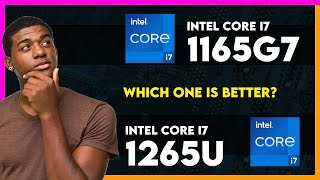 Intel Core i7 1165G7 vs Intel Core i7 1265U Comparison [upl. by Aluino]