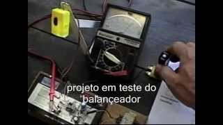 BALANCEADOR ELETRÔNICO PROJETO [upl. by Wildermuth]