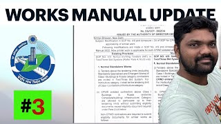 Circular 7th June 2024  CPWD Works Manual 3 [upl. by Oirazan415]