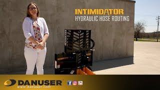 How To Route Hydraulic Hoses Like A Pro On The Intimidator [upl. by Giorgi]