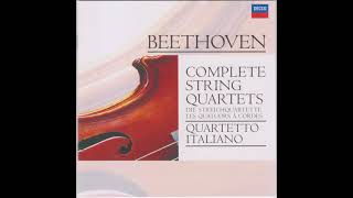 Ludwig van Beethoven — String Quartet No7 in F major Op59 No1 — Quartetto Italiano 1973 [upl. by Yenroc]