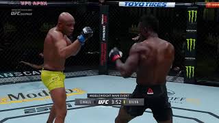 UFC Free Fight Uriah Hall vs Anderson Silva [upl. by Windsor]