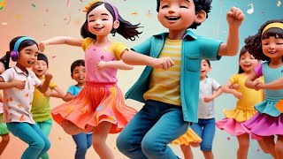 Dancing Fun for Kids  Energetic Kids Dance Song  Move and Groove [upl. by Aneek]