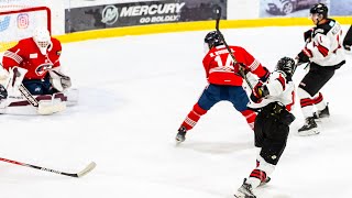 Alberni Valley Bulldogs 4 Cowichan Valley Capitals 3 in overtime [upl. by Crosley]