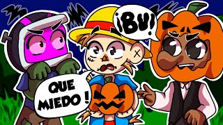 👻 PANCRI Y SUS AMIGOS EN LA NOCHE DE HALLOWEEN 😱 [upl. by Aleck661]