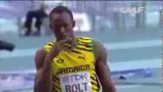 Mens 200m Final  IAAF World Championships Moscow 2013 [upl. by Adnylem]