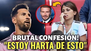 ðŸ’¥Antonella EXPLOTA CONTRA Lionel Messi POR SUS CELOS CONTRA David BECKHAMÂ Â¿QuÃ©Â pasÃ³ [upl. by Edbert]