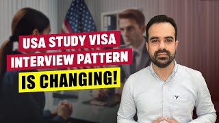 🚨 USA Study Visa Interview Pattern is Changing  What You MUST Know in 2024 [upl. by Zitah662]