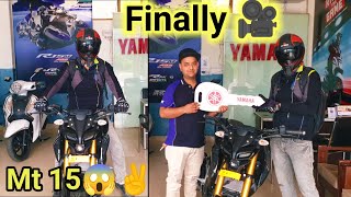 Finally Yamaha Mt Mill Hi Gayi 🎥🔥इतनी सस्ती 😳 The Black Rider akshaypalakku yamahamt15 [upl. by Adne]