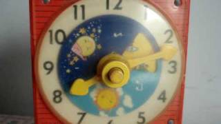 FisherPrice teaching clock [upl. by Stauder]