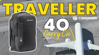 Caribee Traveller 40 CarryOn Backpack  Product Tour [upl. by Isawk]