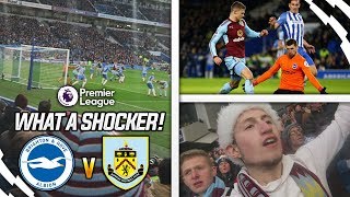 WORST PENALTY IVE EVER SEEN  BRIGHTON VS BURNLEY AWAY DAY VLOG [upl. by Halimaj]