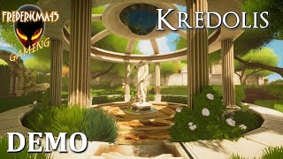 Kredolis FULL DEMO Walkthrough Firstperson puzzle adventure game [upl. by Brigitte594]