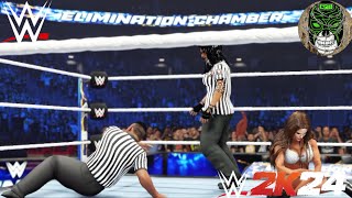 WWE Divs Championship WWE2K23 Referee Chaos [upl. by Danit139]