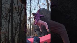 The Pete Heckler Memorial Dyno V3  Haycock Bouldering [upl. by Jacob]