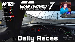 Brandstof sparen op Daytona  Gran Turismo 7  Daily Races 10 Dragon Trial Gr4 amp Daytona Gr3 [upl. by Ecerehs]