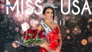 Runnerup Miss USA accepts National title following recent announcement [upl. by Aicsila]