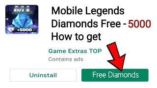 How to get Free 5000 Diamonds and Wallpaper in Mobile Legends [upl. by Kcinnay]